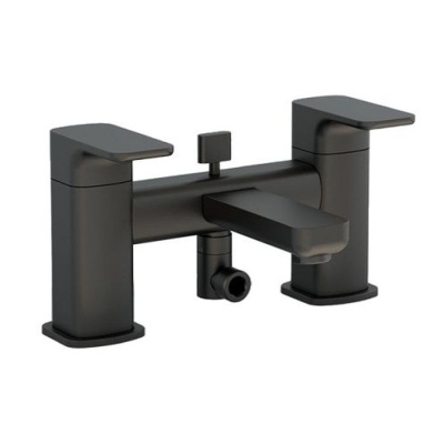 Flite Bath Shower Mixer - Matte Black